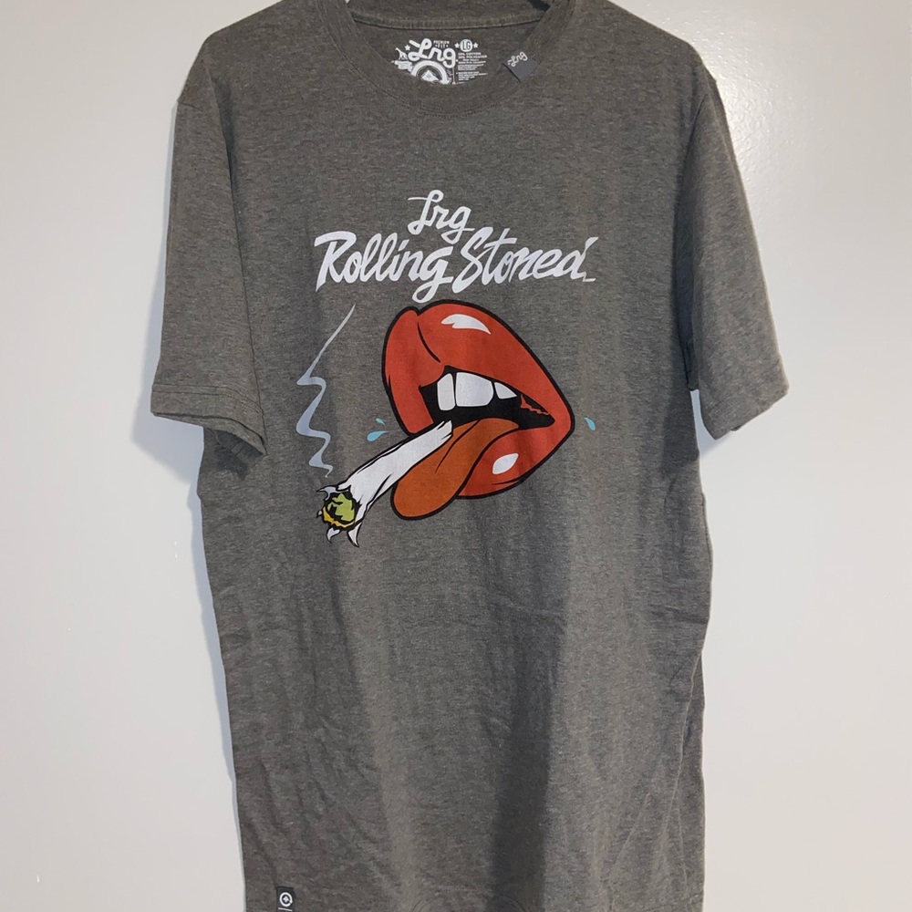 Gray LRG brand shirt. size Large. Only wore once.